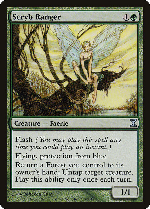 Magic the Gathering Card - Scryb Ranger - MTG Circle