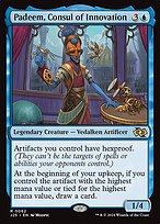 Magic the Gathering Card - Padeem, Consul of Innovation - MTG Circle