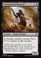 Magic the Gathering Card - Unburied Earthcarver - MTG Circle