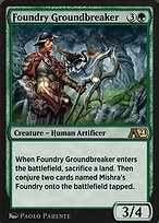 Magic the Gathering Card - Foundry Groundbreaker - MTG Circle