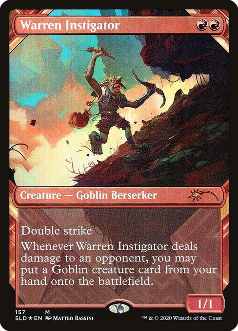 Magic the Gathering Card - Warren Instigator - MTG Circle