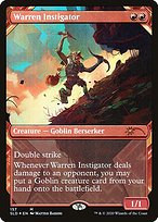 Magic the Gathering Card - Warren Instigator - MTG Circle