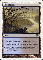 Magic the Gathering Card - Salt Marsh - MTG Circle