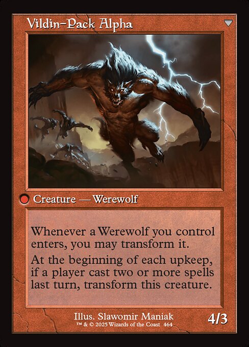 Magic the Gathering Card - Vildin-Pack Alpha - MTG Circle