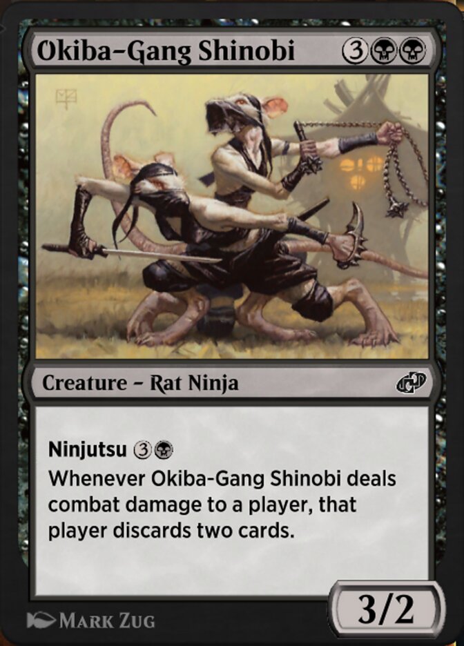 Magic the Gathering Card - Okiba-Gang Shinobi - MTG Circle