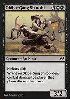 Magic the Gathering Card - Okiba-Gang Shinobi - MTG Circle