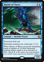 Magic the Gathering Card - Master of Waves - MTG Circle