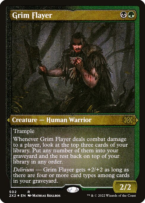 Magic the Gathering Card - Grim Flayer - MTG Circle