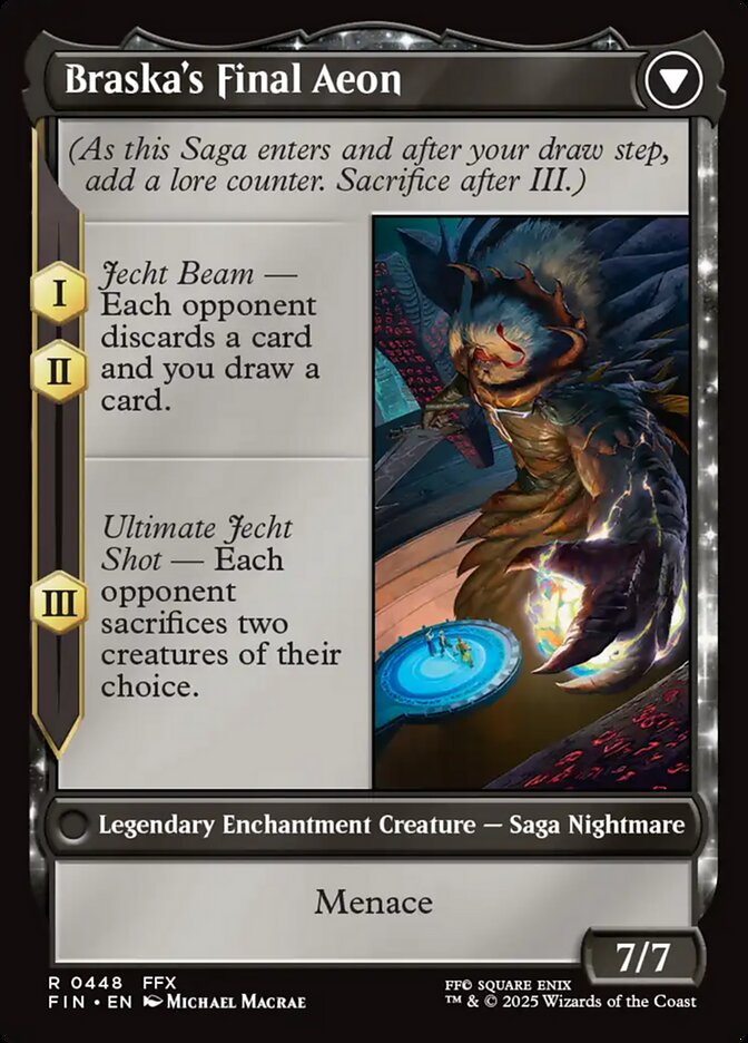 Magic the Gathering Card - Braska's Final Aeon - MTG Circle