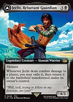 Magic the Gathering Card - Jecht, Reluctant Guardian // Braska's Final Aeon - MTG Circle