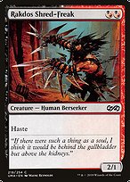 Magic the Gathering Card - Rakdos Shred-Freak - MTG Circle