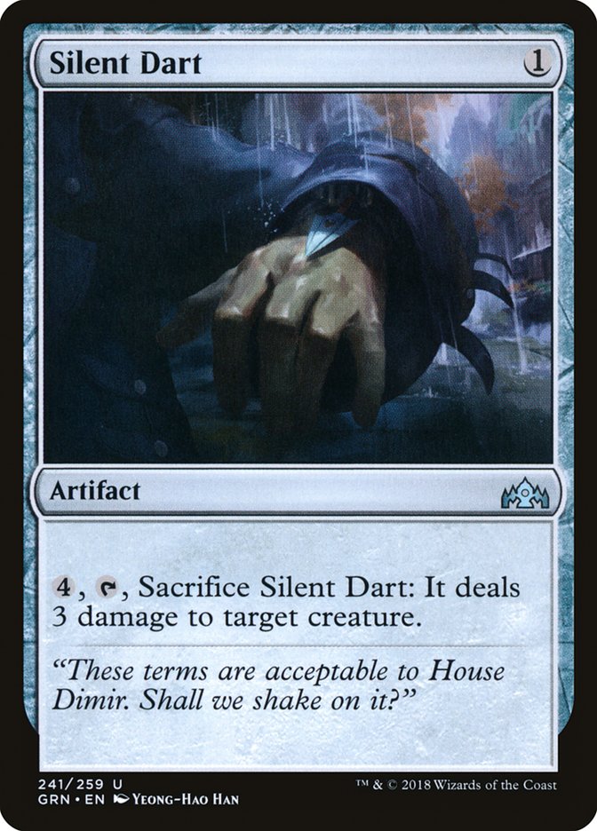 Magic the Gathering Card - Silent Dart - MTG Circle