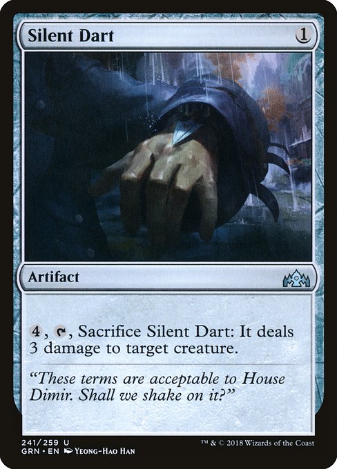 Magic the Gathering Card - Silent Dart - MTG Circle