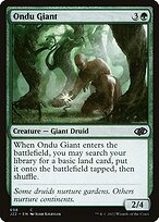 Magic the Gathering Card - Ondu Giant - MTG Circle