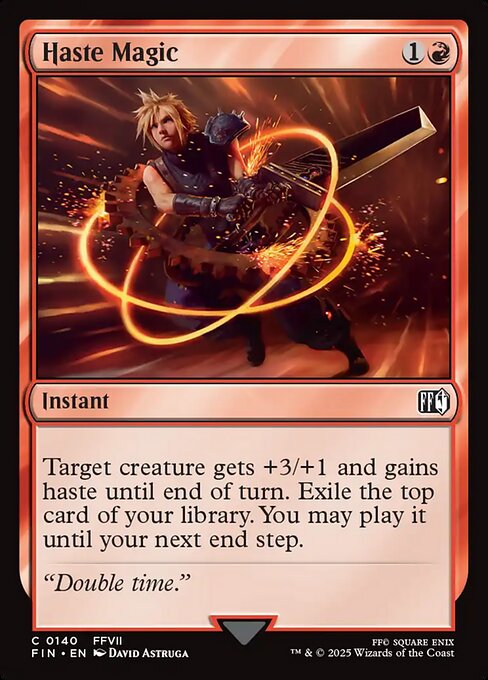Magic the Gathering Card - Haste Magic - MTG Circle