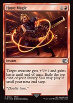 Magic the Gathering Card - Haste Magic - MTG Circle