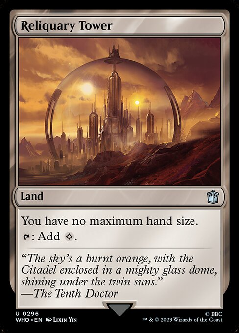 Magic the Gathering Card - Reliquary Tower - MTG Circle