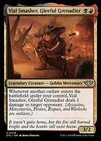 Magic the Gathering Card - Vial Smasher, Gleeful Grenadier - MTG Circle