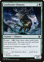 Magic the Gathering Card - Loathsome Chimera - MTG Circle