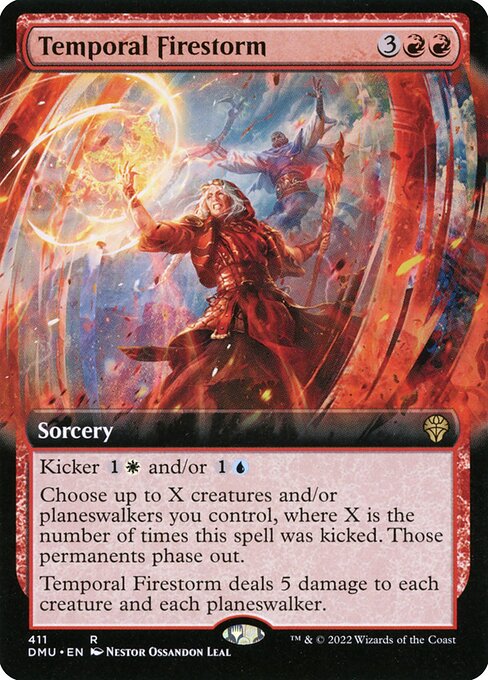 Magic the Gathering Card - Temporal Firestorm - MTG Circle