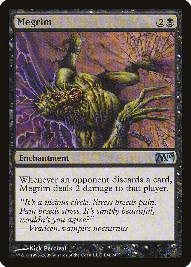Magic the Gathering Card - Megrim - MTG Circle