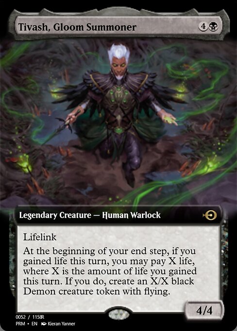 Magic the Gathering Card - Tivash, Gloom Summoner - MTG Circle