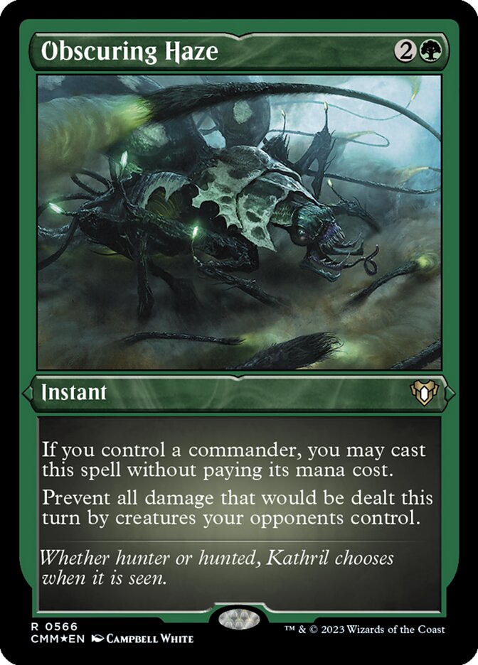 Magic the Gathering Card - Obscuring Haze - MTG Circle