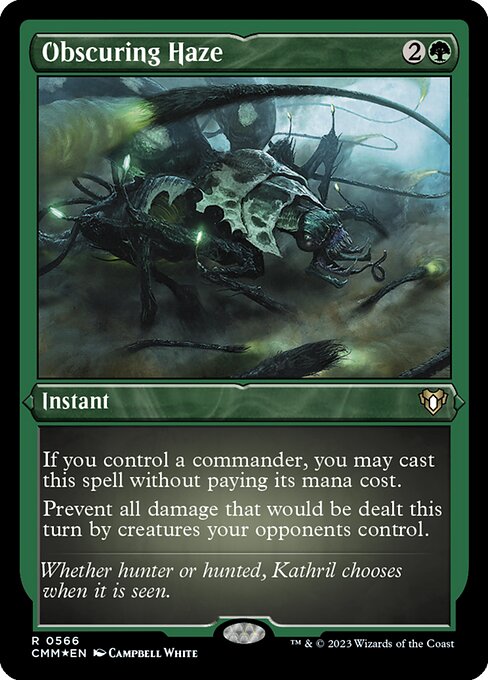 Magic the Gathering Card - Obscuring Haze - MTG Circle