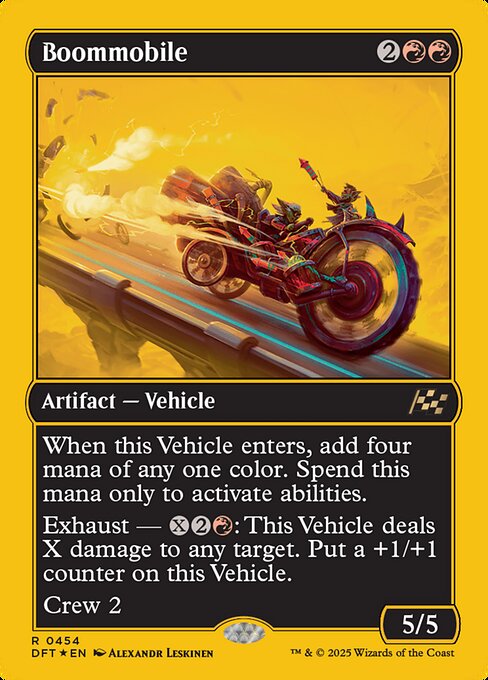 Magic the Gathering Card - Boommobile - MTG Circle