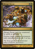 Magic the Gathering Card - Abrupt Decay - MTG Circle