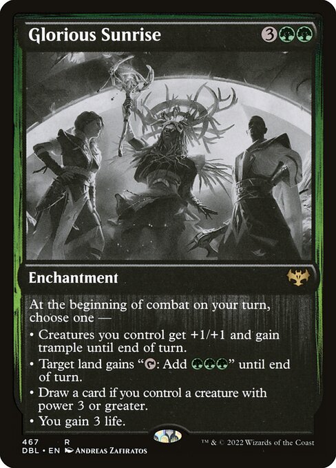 Magic the Gathering Card - Glorious Sunrise - MTG Circle