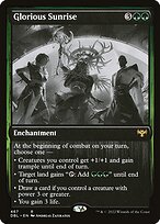 Magic the Gathering Card - Glorious Sunrise - MTG Circle