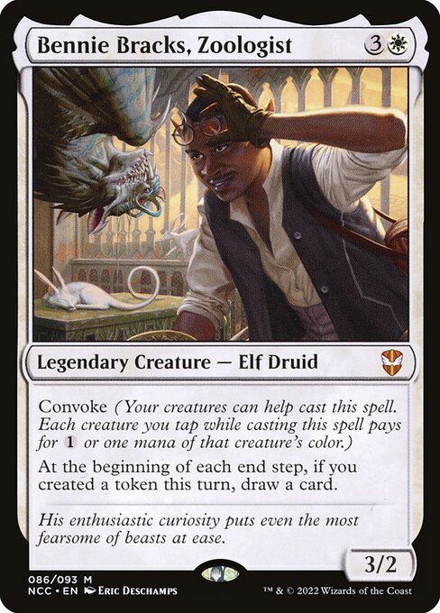 Magic the Gathering Card - Bennie Bracks, Zoologist - MTG Circle