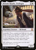Magic the Gathering Card - Bennie Bracks, Zoologist - MTG Circle