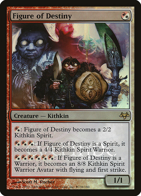 Magic the Gathering Card - Figure of Destiny - MTG Circle