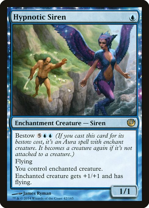 Magic the Gathering Card - Hypnotic Siren - MTG Circle