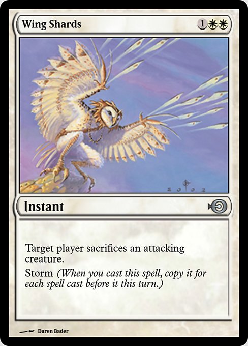 Magic the Gathering Card - Wing Shards - MTG Circle
