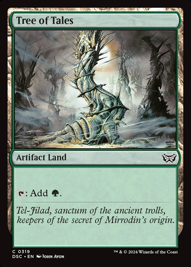 Magic the Gathering Card - Tree of Tales - MTG Circle