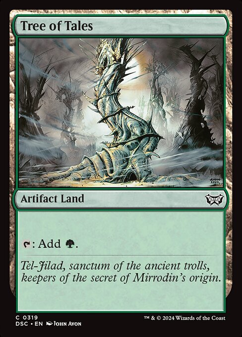 Magic the Gathering Card - Tree of Tales - MTG Circle