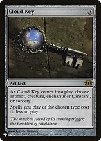 Magic the Gathering Card - Cloud Key - MTG Circle