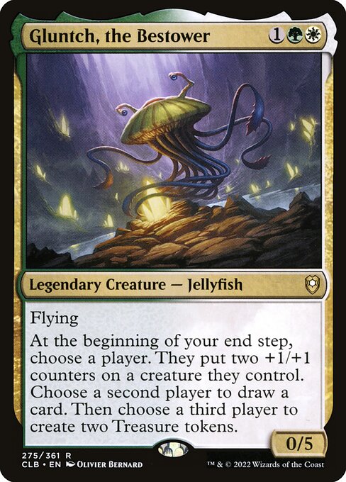 Magic the Gathering Card - Gluntch, the Bestower - MTG Circle