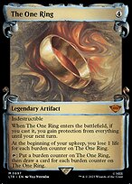 Magic the Gathering Card - The One Ring - MTG Circle