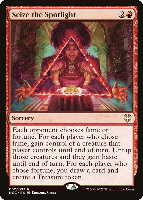 Magic the Gathering Card - Seize the Spotlight - MTG Circle