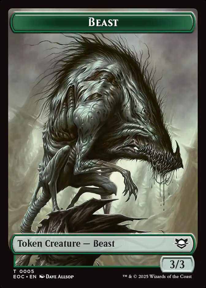 Magic the Gathering Card - Beast - MTG Circle