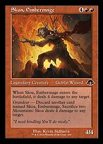 Magic the Gathering Card - Skoa, Embermage - MTG Circle