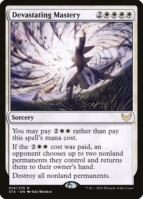 Magic the Gathering Card - Devastating Mastery - MTG Circle