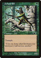Magic the Gathering Card - Defiant Elf - MTG Circle
