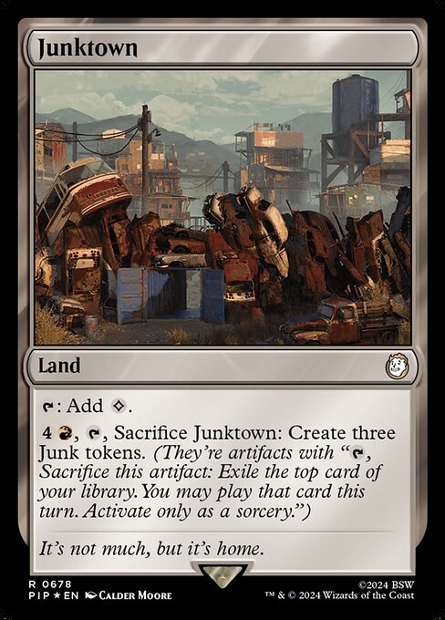 Magic the Gathering Card - Junktown - MTG Circle