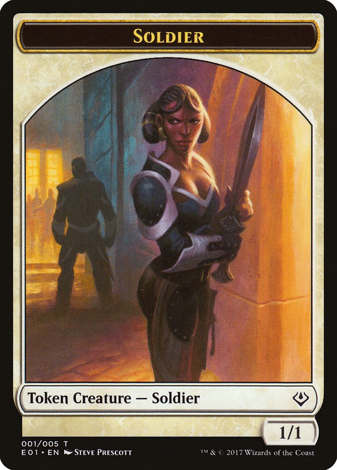 Magic the Gathering Card - Soldier - MTG Circle
