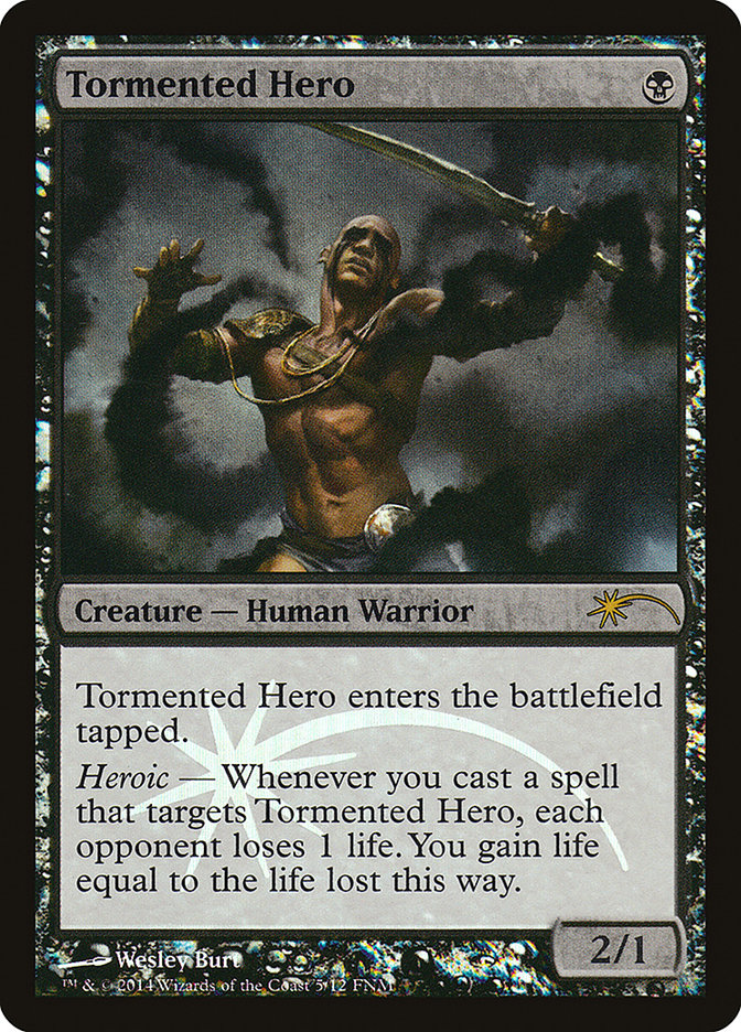 Magic the Gathering Card - Tormented Hero - MTG Circle